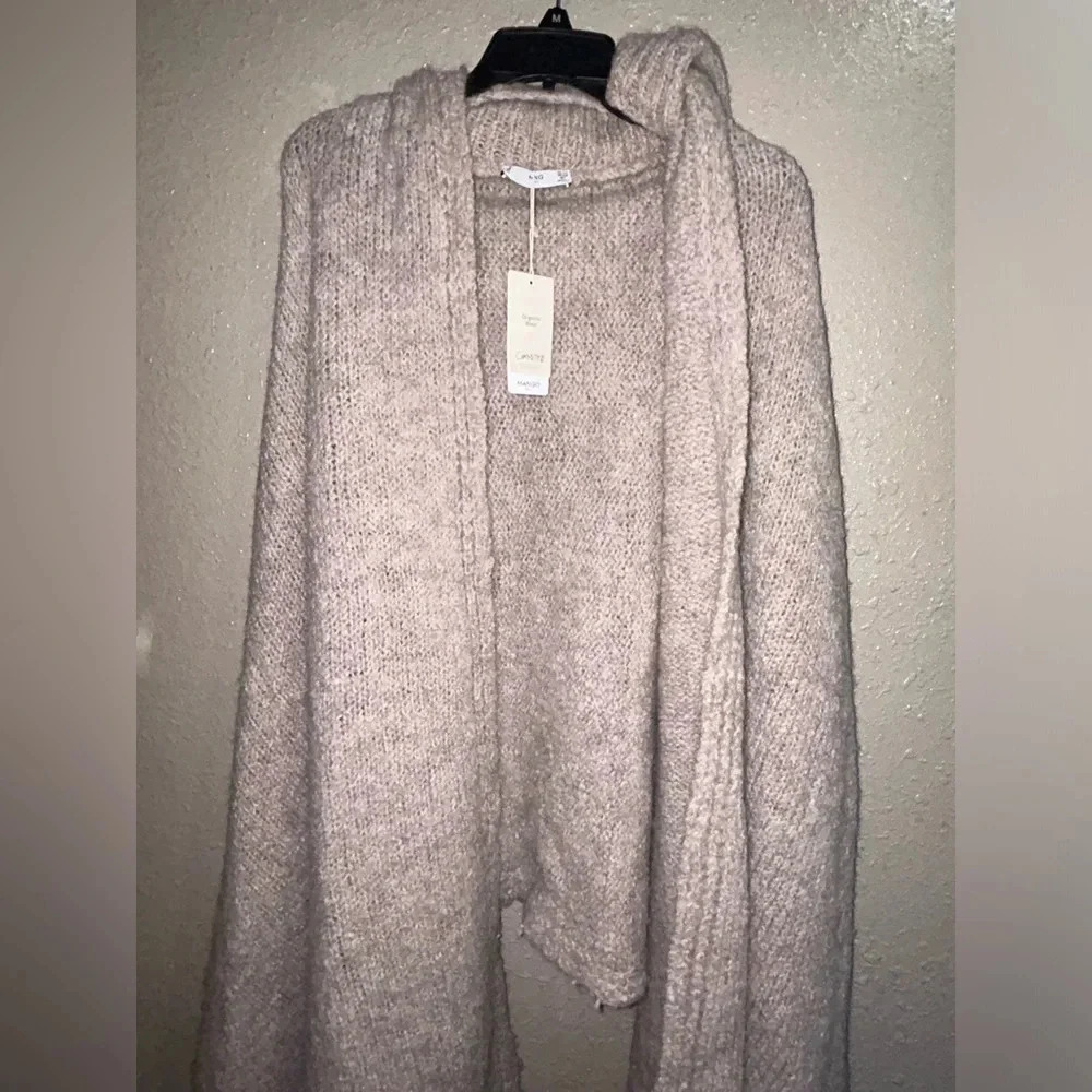 NWT MANGO SUIT WOOL RUANA